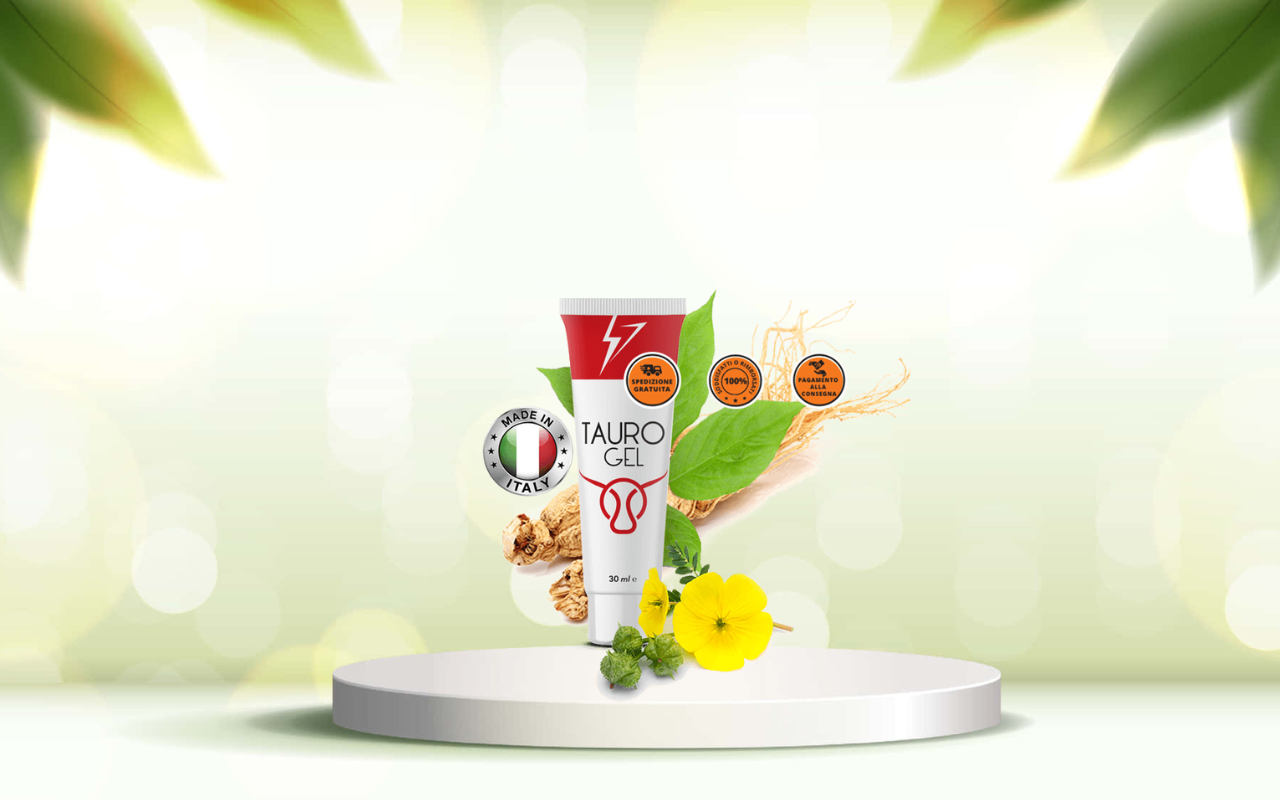 Scopri tauro gel: il gel naturale che potenzia le prestazioni sessuali maschili