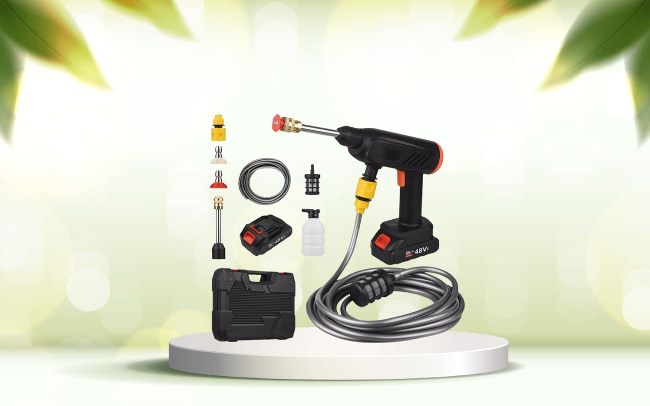 Prova la pistola idropulitrice elettrica portatile per una pulizia professionale ovunque